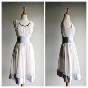 CHLOE | Silk Crepe Scoop Neck Dress | 4